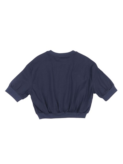 Msgm CROPPED JERSEY T-SHIRT GIRL