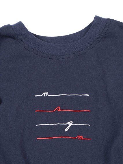 Msgm CROPPED JERSEY T-SHIRT GIRL