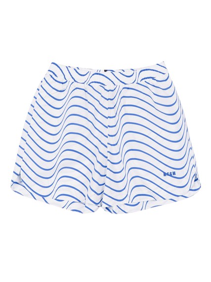 Msgm POPLIN SHORTS GIRL