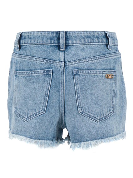 Michael Kors GINGHAM FLAT FRNT SHORT