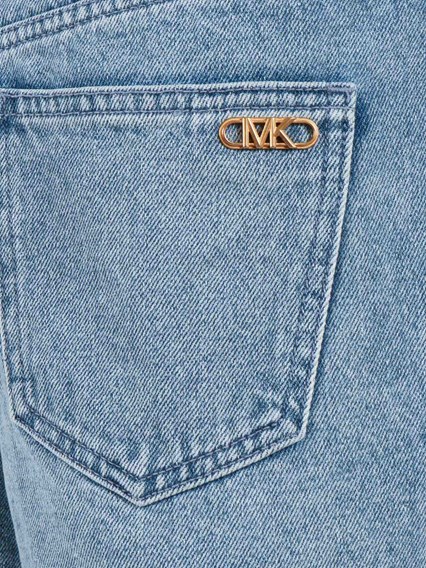 Michael Kors GINGHAM FLAT FRNT SHORT