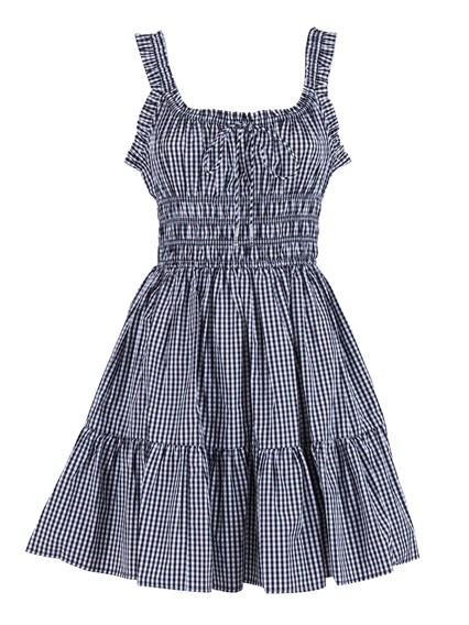 Michael Kors GINGHAM MINI DRESS