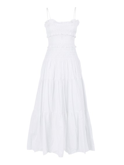 Michael Kors SMOCKED MAXI DRESS