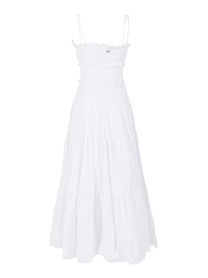 Michael Kors SMOCKED MAXI DRESS