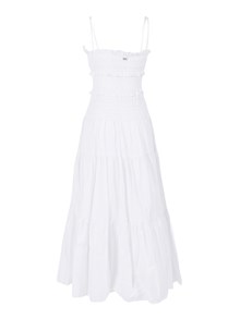 Michael Kors SMOCKED MAXI DRESS