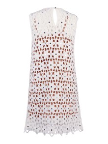 Michael Kors FAUX CROCHET MINI DRESS