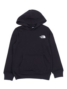 THE NORTH FACE KIDS TEEN SIMPLE DOME LIGHT REG HOODIE TNF BLACK
