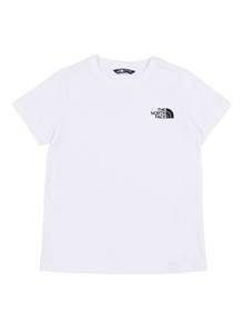 THE NORTH FACE KIDS TEEN SIMPLE DOME REGULAR SS TEE TNF WHITE