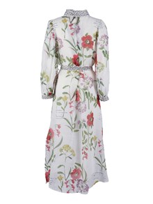 SHIRT A PORTER Leopard-trim shirt dress