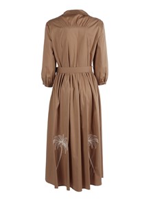 SHIRT A PORTER ABITO CON CINTURA E RICAMI