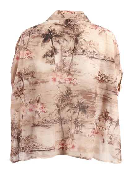 SHIRT A PORTER CASACCA VOILE stampata
