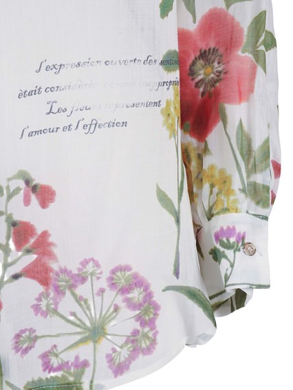 SHIRT A PORTER Mandarin collar ramie shirt