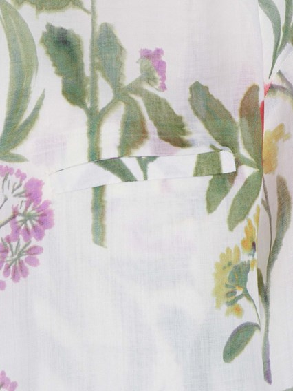 SHIRT A PORTER Mandarin collar ramie shirt