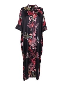 SHIRT A PORTER ABITO LUNGO CAFTANO in seta