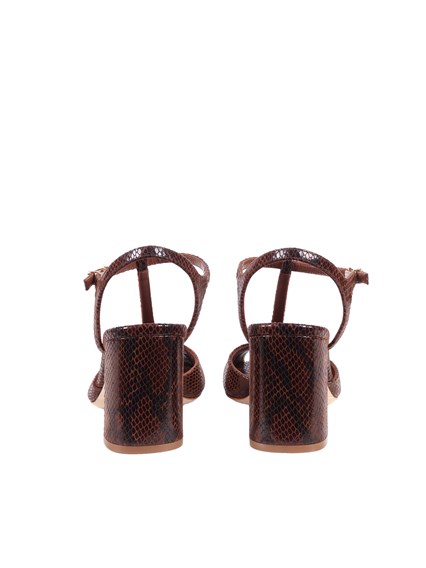 Sergio Levantesi SANDALO GISELLE6 PITONE UNDER