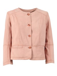 Bully WOMAN GOAT SUEDE LEATHER JACKET