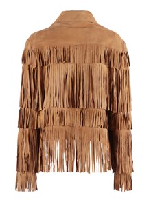 S.W.O.R.D. 6644 WOMAN GOAT SUEDE LEATHER JACKET