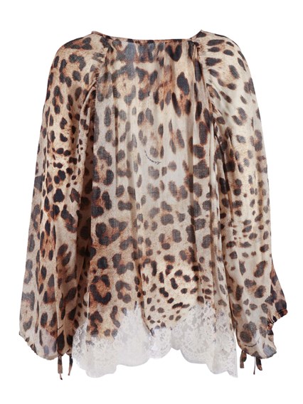 Ermanno Firenze Leopard print shirt