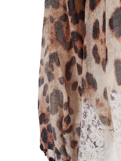Ermanno Firenze Leopard print shirt