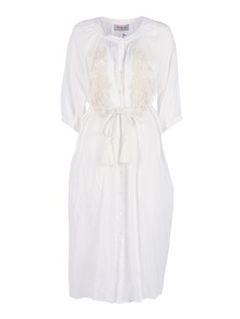 Ermanno Firenze Slip dress with belt