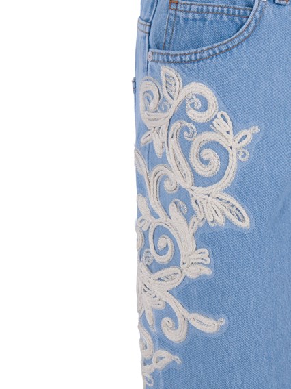 Ermanno Firenze JEANS CON APPLICAZIONE