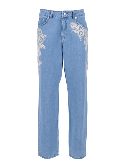 Ermanno Firenze JEANS CON APPLICAZIONE