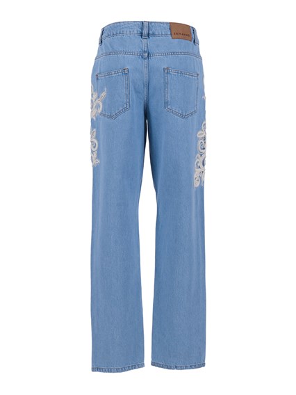 Ermanno Firenze JEANS CON APPLICAZIONE