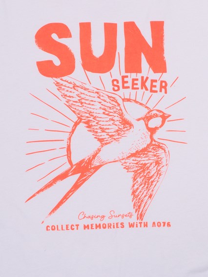 AO76 GIRLS T-SHIRTS TRUE T-SHIRT BIRD