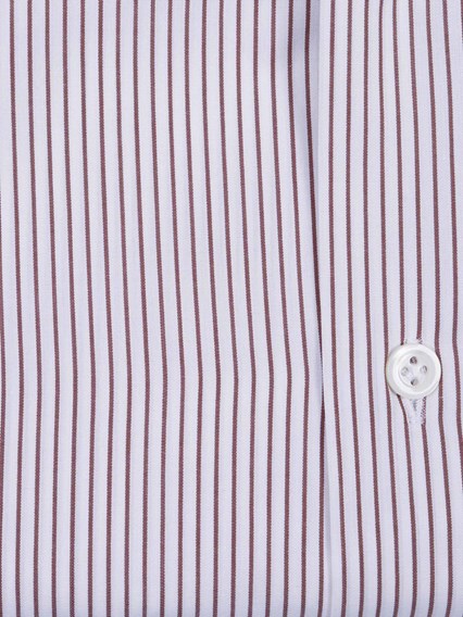 Mazzarelli STRIPED COTTON SHIRT STYLE SLIM FIT