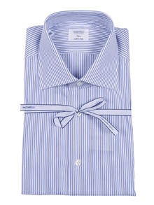 Mazzarelli STRIPED COTTON SHIRT STYLE SLIM FIT