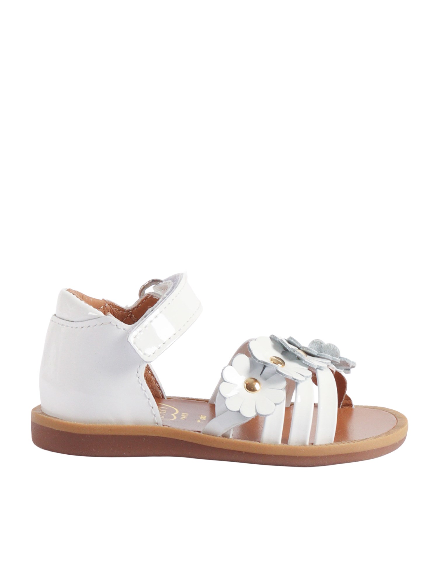 Pom D'api Poppy Multi Flo In White