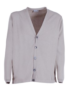 SETTE FILI CASHMERE Cardigan M/Lunga Fondo Tubolare Con Spacchi