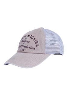 DEUS EX MACHINA Seoul Script Address Cap