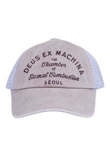 DEUS EX MACHINA Seoul Script Address Cap