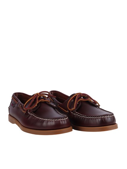 SEBAGO DOCKSIDES PORTLAND WAXED LOAFERS