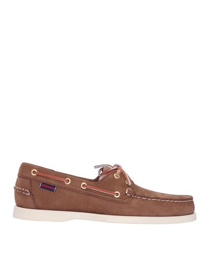 SEBAGO DOCKSIDES PORTLAND NUBUCK LOAFERS
