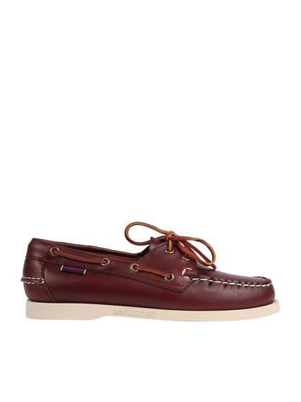 SEBAGO DOCKSIDES PORTLAND WAXED WOMAN MOCASSIN