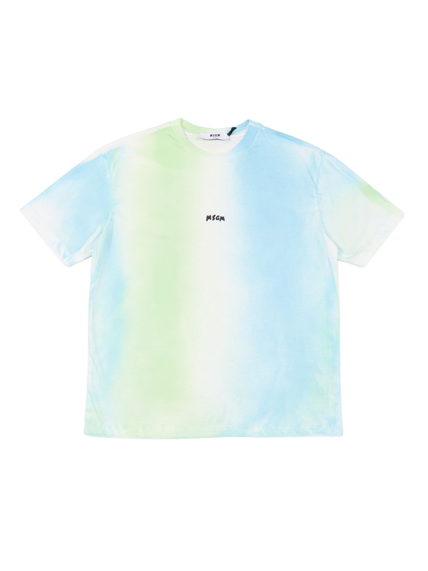 Msgm Jersey T-shirt Boy In Blue