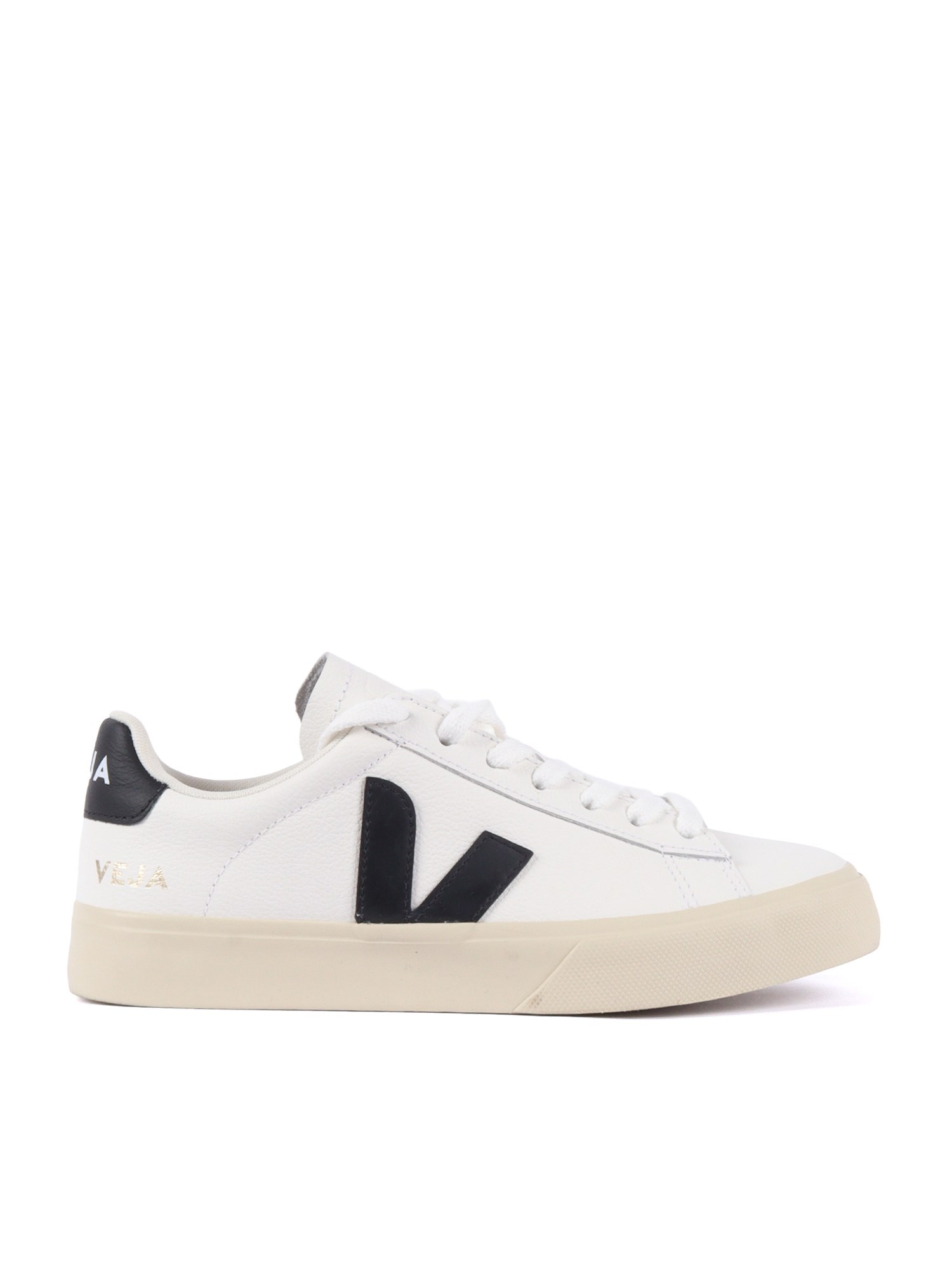 Veja Campo Leather Extra-White_Black