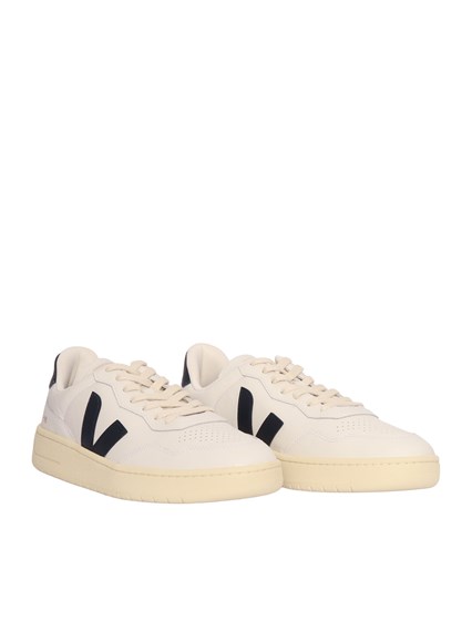 Veja V-90 O.T LEATH EX-WHITE_NAUTICO SNEAKERS