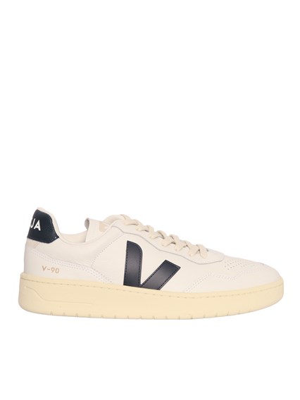 Veja V-90 O.T LEATH EX-WHITE_NAUTICO SNEAKERS