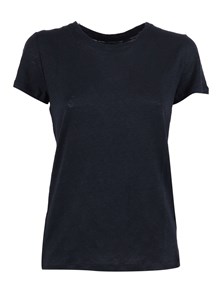 Filatures Du Lion Short sleeve round neck T-shirt