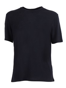 Filatures Du Lion Short sleeve round neck T-shirt
