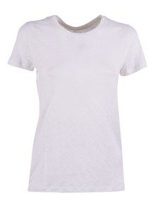Filatures Du Lion Short sleeve round neck T-shirt