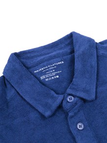 Filatures Du Lion CHEMISE MC 1113.Blue Moon