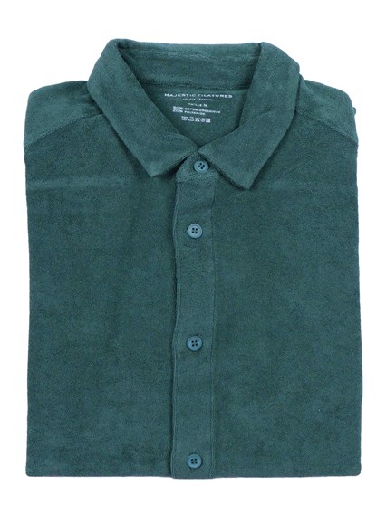 Filatures Du Lion CHEMISE MC _146.Agave