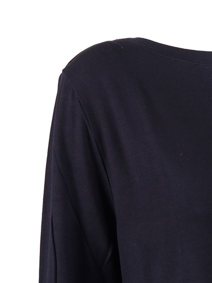 Filatures Du Lion COL BATEAU M3/4 _003.Marine