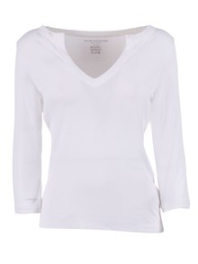 Filatures Du Lion V neck T-shirt, 3/4 sleeve