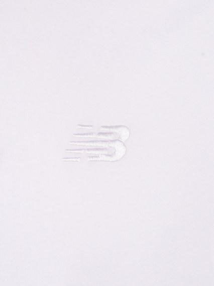 NEW BALANCE Athletics Cotton T-Shirt - WHITE