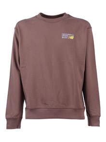 NEW BALANCE Athletics Premium Logo Crew - CORTADO